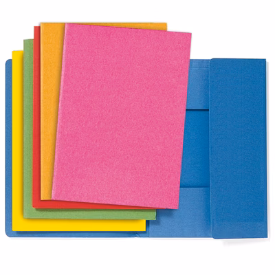 Immagine di Cartellina ELICA BRISTOL g260 3 lembi colori assortiti