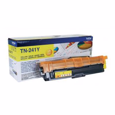 Immagine di Toner Laser BROTHER TN-241Y giallo 1400 copie