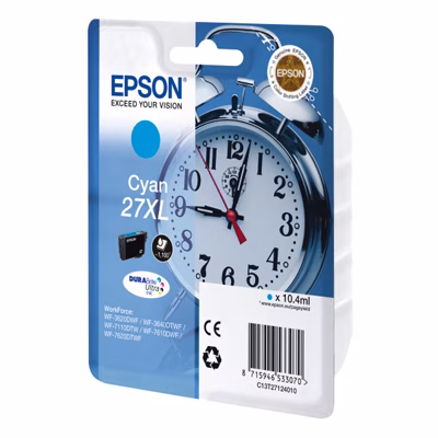 Immagine di Inkjet EPSON C13T27124012 ciano 10,4 ml