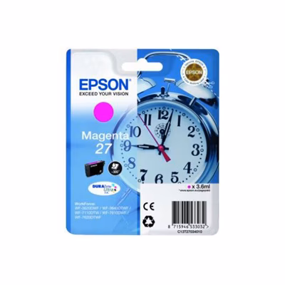 Immagine di Inkjet EPSON C13T27034012 magenta 3,6 ml