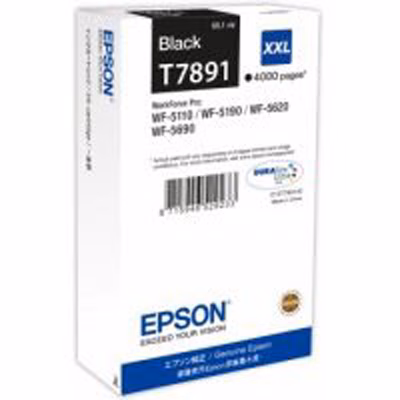 Immagine di Inkjet EPSON T7891 - XXL C13T789140 nero 4000 copie
