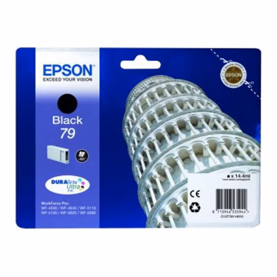 Immagine di Inkjet EPSON C13T79114010 nero 14 ml