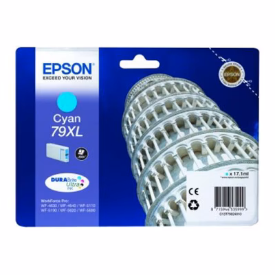 Immagine di Inkjet EPSON C13T79024010 ciano 17,1 ml