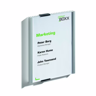 Immagine di Targa DURABLE INFO SIGN allum./acril. cm 14,9x21,0