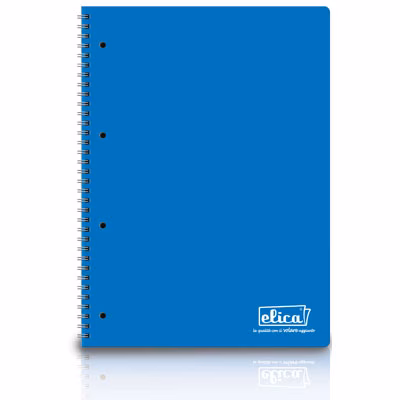 Immagine di Blocco notes ELICA spiralato A4 righe FF 70