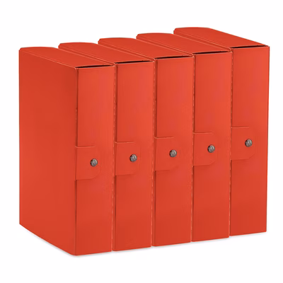 Immagine di Portaprogetti ESSELTE DELSO ORDER C88 D8 rosso