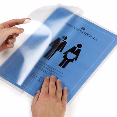 Immagine di Busta plastificazione a freddo adesiva A4