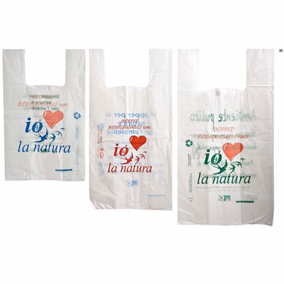 Immagine di Shoppers bioplastica 30+20x60 g13