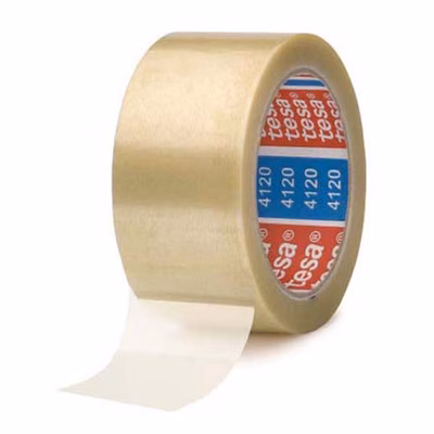 Immagine di Nastro da imballo TESA in pvc trasparente no noise mm 50x100 m