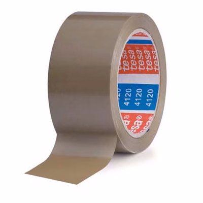 Immagine di Nastro da imballo TESA in pvc avana no noise mm 75x66 m