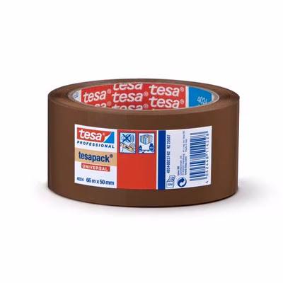 Immagine di Nastro da imballo TESA PP avana no noise mm 50x66 m