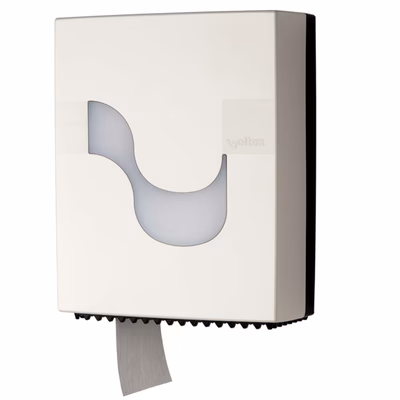 Immagine di Dispenser carta igienica CELTEX MEGAMINI mini jumbo colore bianco