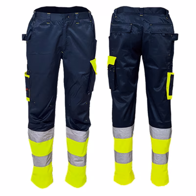 Immagine di Pantaloni alta visibilità INNEX 10209HV colore blu/giallo taglia 46