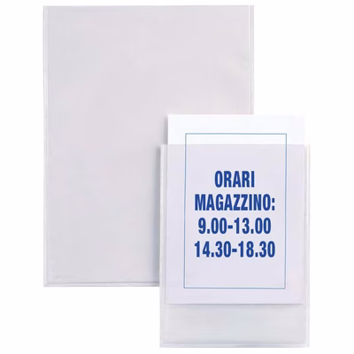 Immagine di Busta ad U SEI SOFT trasparente liscio cm 8X12