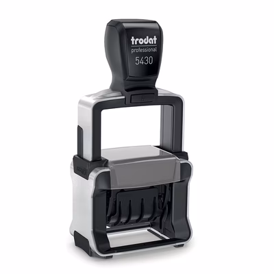 Immagine di Datario TRODAT PROF.4.0 5430/L PR4 RI-PA-RE 24x41