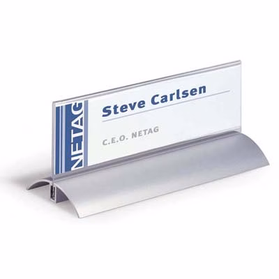 Immagine di Portanome DURABLE rigido da tavolo deluxe 6,1x21