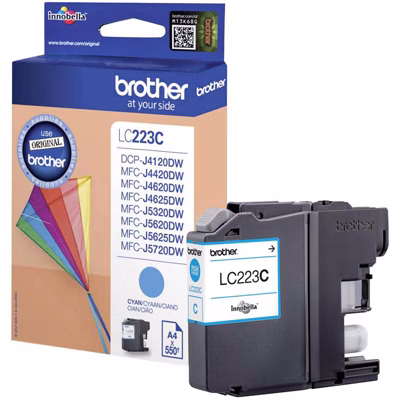 Immagine di Inkjet BROTHER LC-223C ciano 550 copie