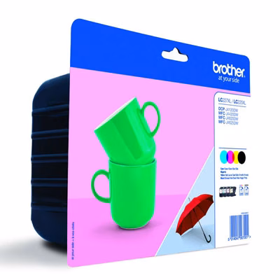Immagine di Multipack ij BROTHER LC-227XLVALBP nero+col - 4pz