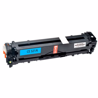 Immagine di Toner Laser rigenerato HP CE321A ciano