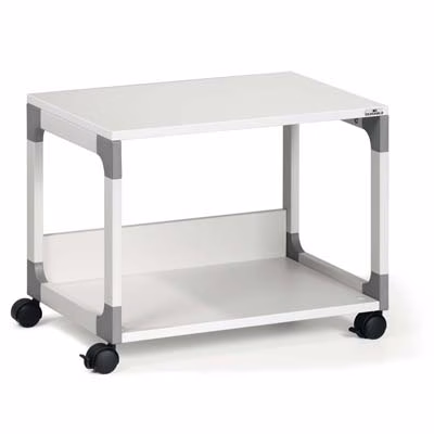 Immagine di Carrello multifunzione SYSTEM 48 grigio 2 ripiani