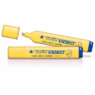 Immagine di Evidenziatore TRATTO VIDEO giallo