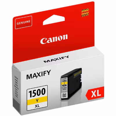 Immagine di Serbatoio Inkjet CANON PGI-1500XLY 9195B001 giallo 12 ml