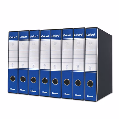 Immagine di Raccoglitore ESSELTE OXFORD G82 cm 5 comm.le blu