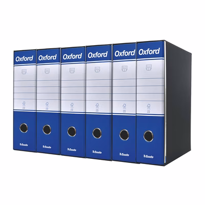 Immagine di Raccoglitore ESSELTE OXFORD G85 cm 8 prot. blu