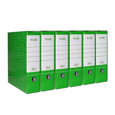 Immagine di Raccoglitore ELICA D-LUX cm 8 protocollo verde