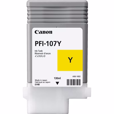 Immagine di Inkjet canon pfi-107y 6708b001 giallo 130 ml