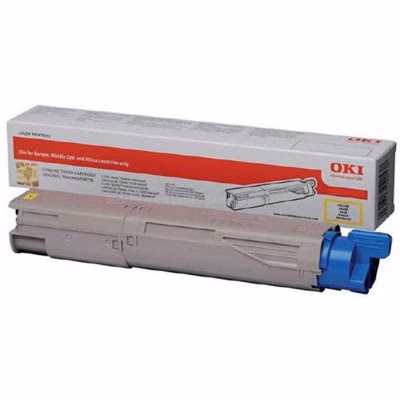 Immagine di Toner Laser OKI 45862814 giallo 10000 copie