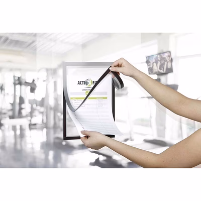 Immagine di Cornice adesiva DURAFRAME NOTE A4 argento