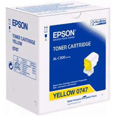 Immagine di Toner Laser EPSON C13S050747 giallo 8800 copie