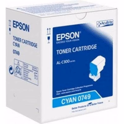 Immagine di Toner Laser EPSON C13S050749 ciano 8800 copie