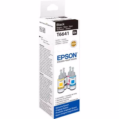 Immagine di Inkjet EPSON C13T664140 nero 70 ml