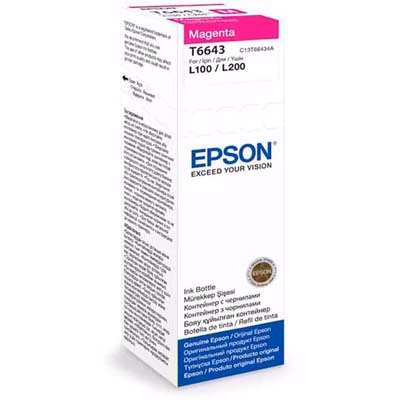 Immagine di Inkjet EPSON C13T664340 magenta 70 ml