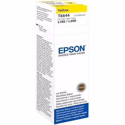 Immagine di Inkjet EPSON C13T664440 giallo 70 ml