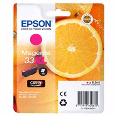 Immagine di Inkjet EPSON C13T33634012 magenta 8,9 ml