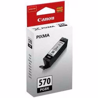 Immagine di Serbatoio Inkjet CANON PGI-570PGBK 0372C001 nero 15 ml