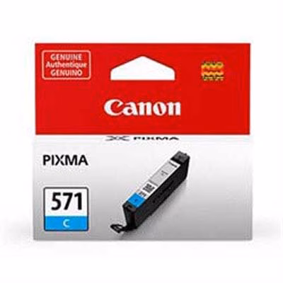 Immagine di Serbatoio Inkjet CANON CLI-571C 0386C001 ciano 7 ml