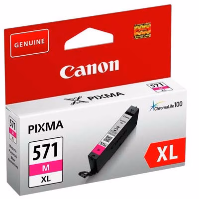 Immagine di Serbatoio Inkjet CANON CLI-571MXL 0333C001 magen 11 ml