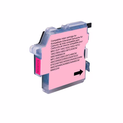 Immagine di Inkjet rigenerato BROTHER LC-980M magenta