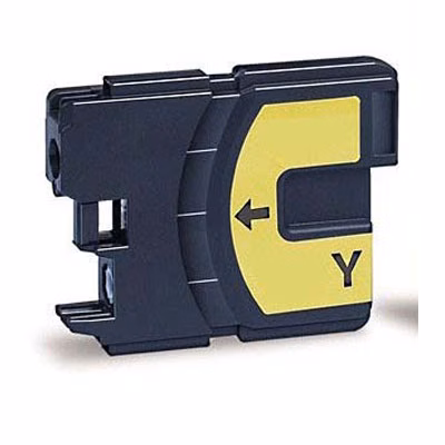 Immagine di Inkjet rigenerato BROTHER LC-980Y giallo