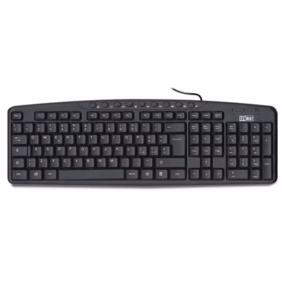 Immagine di Tastiera multimediale LEOMAT nera