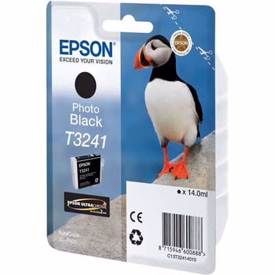 Immagine di Inkjet EPSON C13T32414010 nero fotografico 14 ml