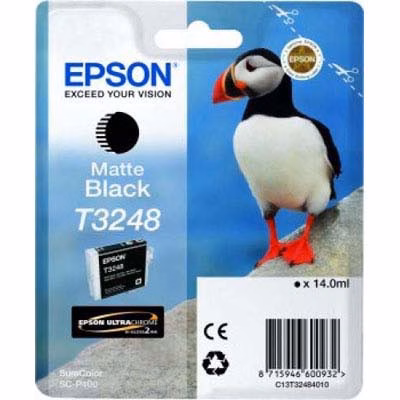 Immagine di Inkjet EPSON C13T32484010 nero opaco 14 ml