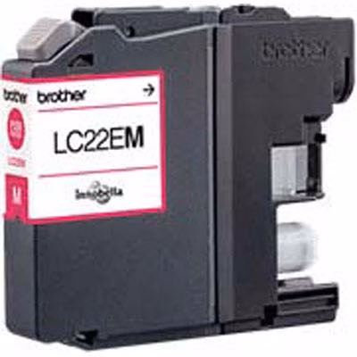 Immagine di Inkjet BROTHER LC-22EM magenta 1200 copie