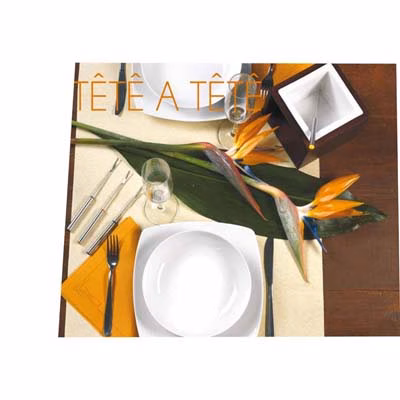 Immagine di Runner UNITO Airlaid 50x120 marrone 200pz