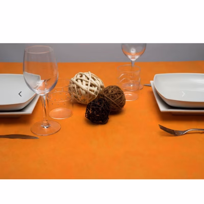 Immagine di Coprimacchia in TNT polipropilene ROIAL FIESTA 100X100 colore arancione 100 pezzi