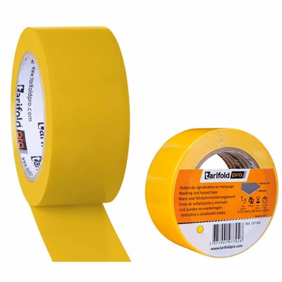Immagine di Nastro segnalatore giallo per pavimenti